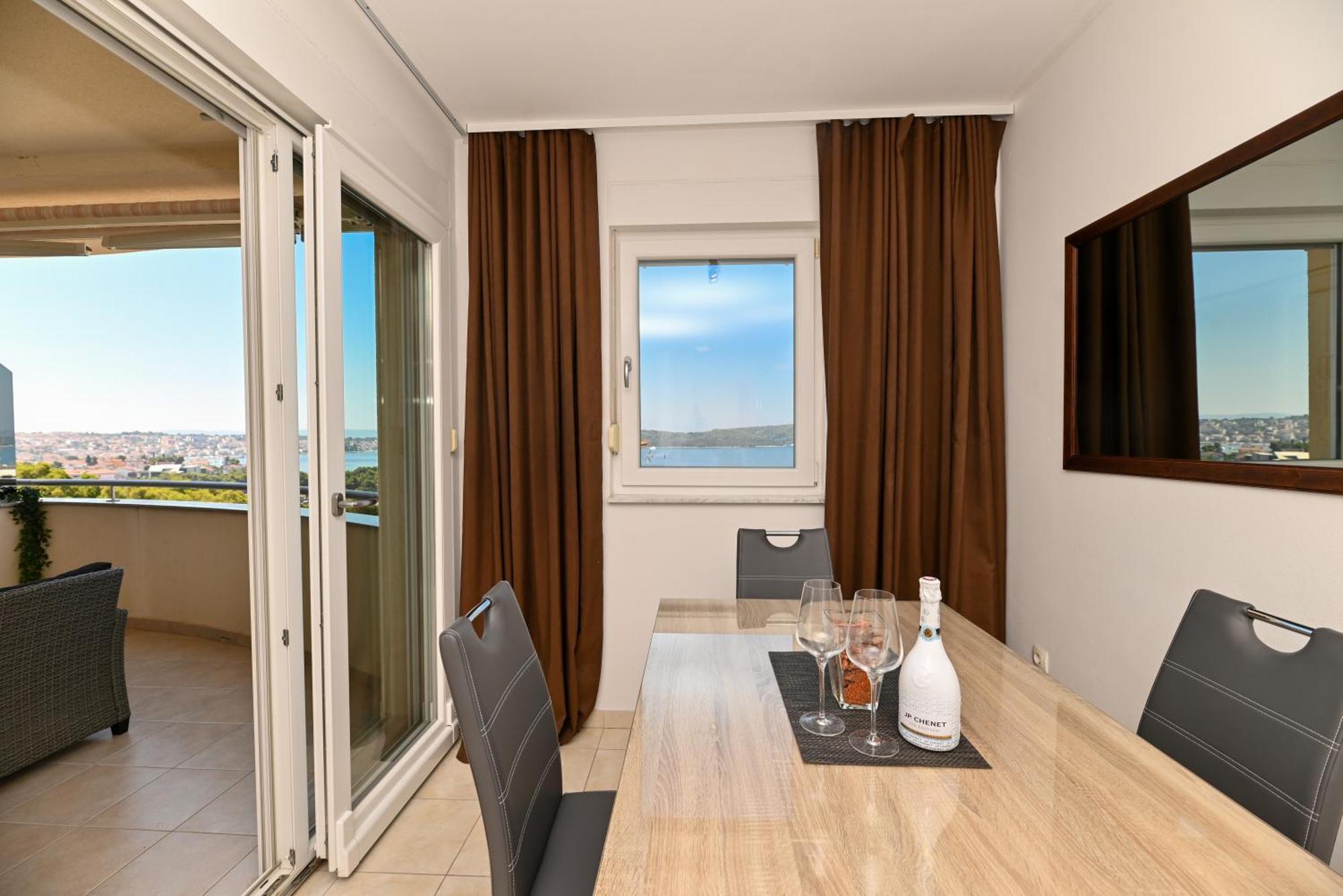Sunny Place With Sea View Trogir Exterior photo