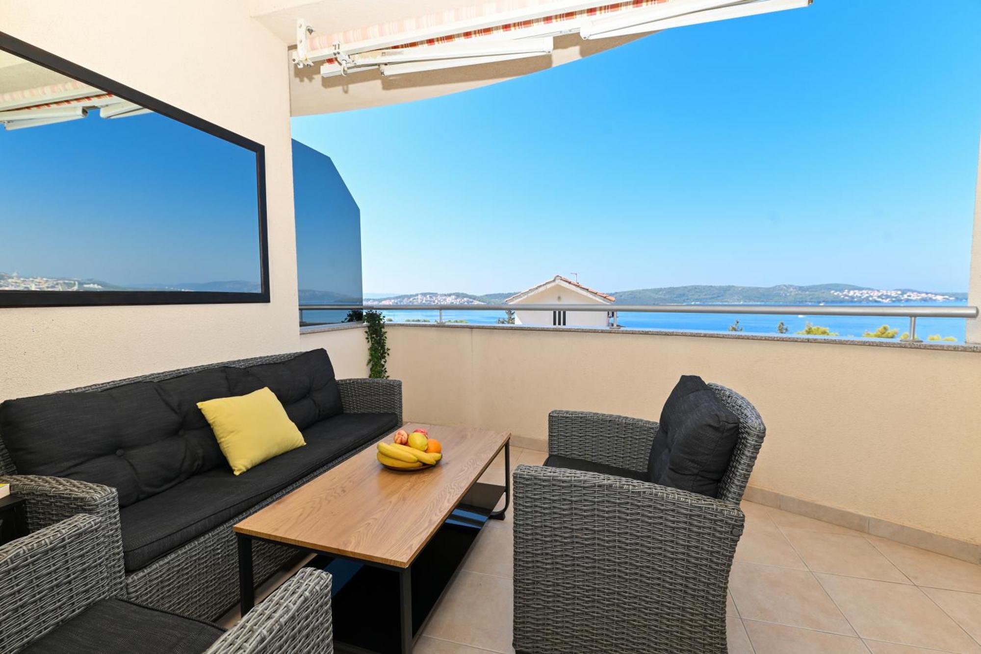 Sunny Place With Sea View Trogir Exterior photo