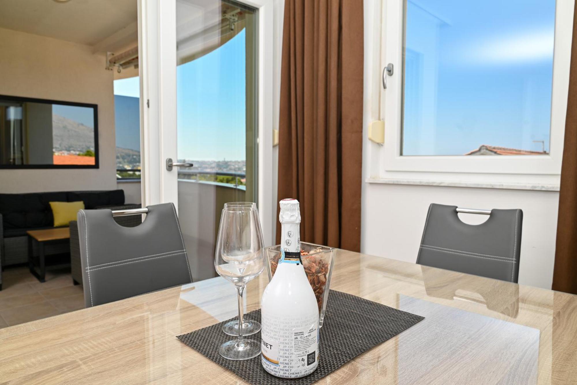 Sunny Place With Sea View Trogir Exterior photo